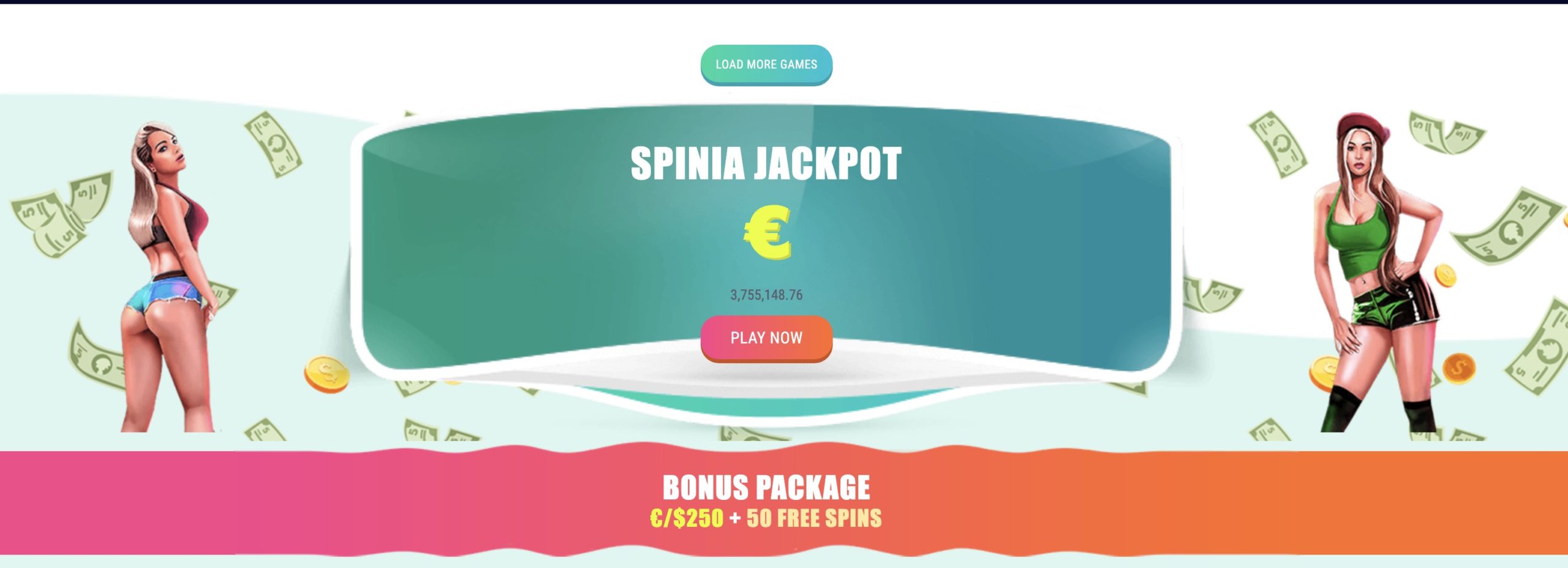 Spinia Casino Seite