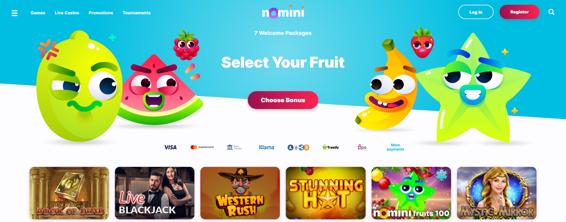 Nomini Casino Games