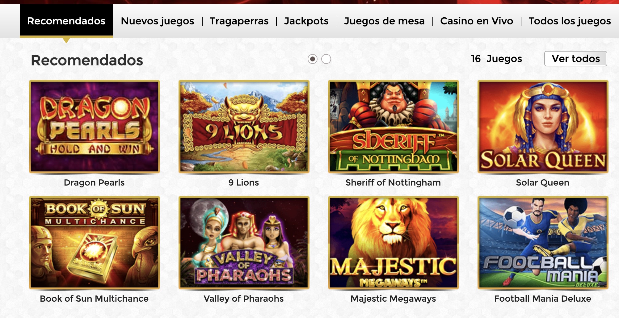 Software e giochi Unique Casino