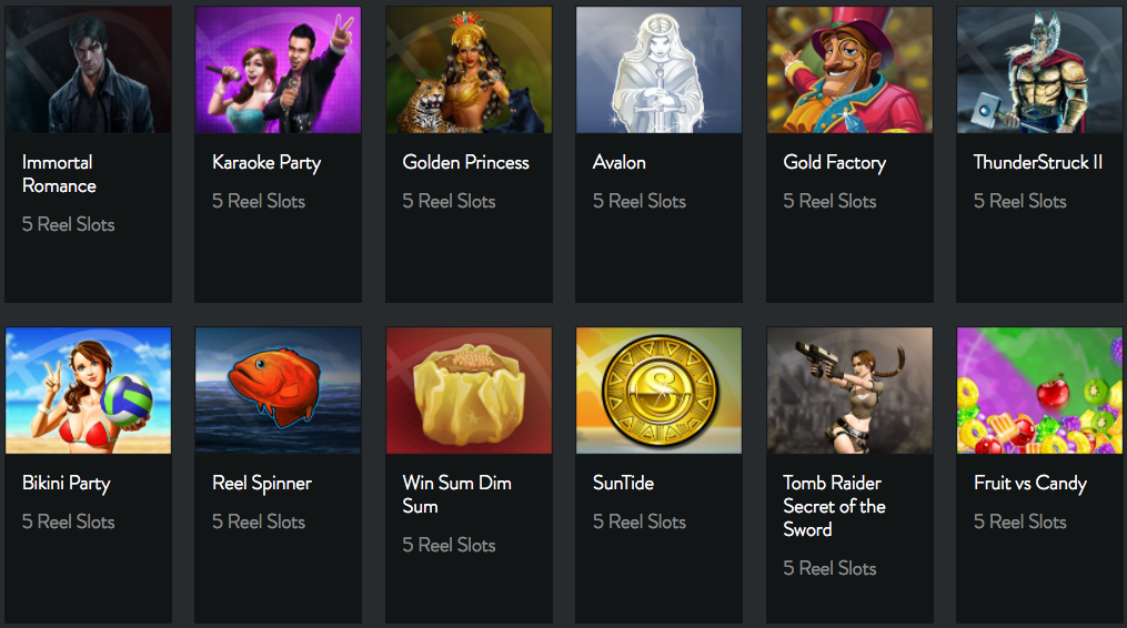 Hippodrome Online Casino Game Selection