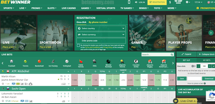 BetWinner casino review