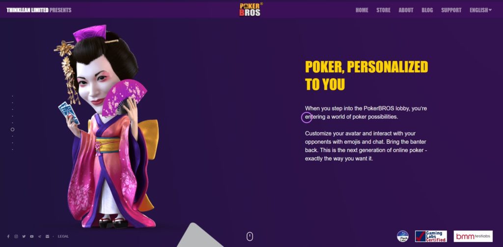 Cutomize your own avatar at PokerClubs