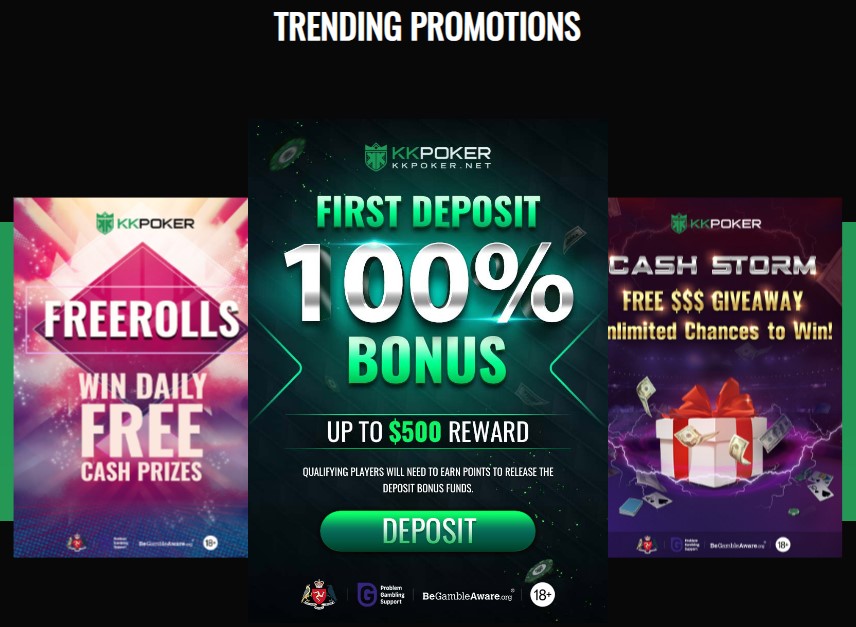 KKPoker Promotions