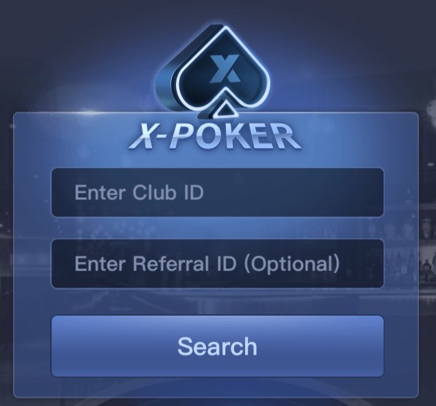 How to join a club in X-poker