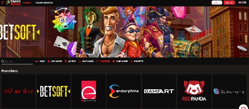 CasinoKing providers