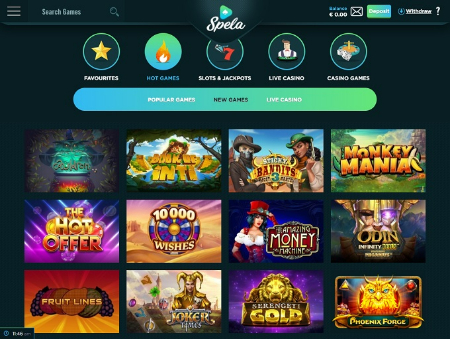 Spela Casino hot games