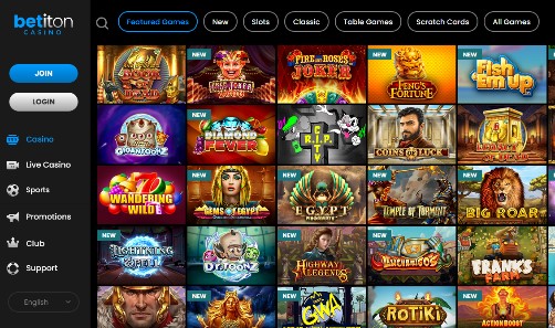 betiton casino games