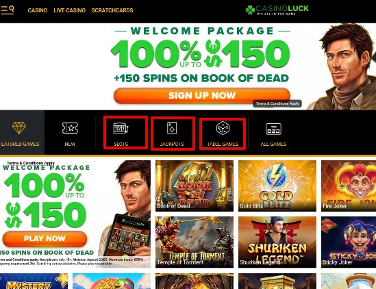 casino luck popularity