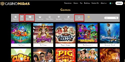casino midas popularity