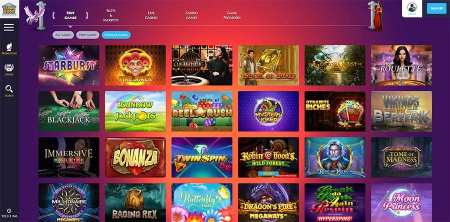 Casino games list of games