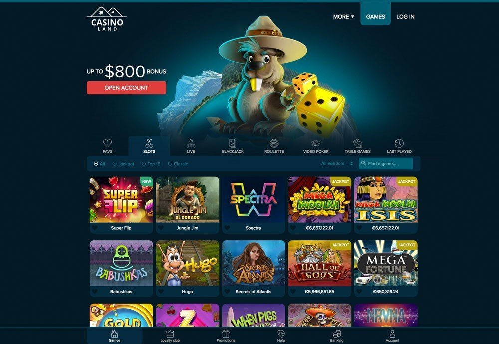 Casinoland games