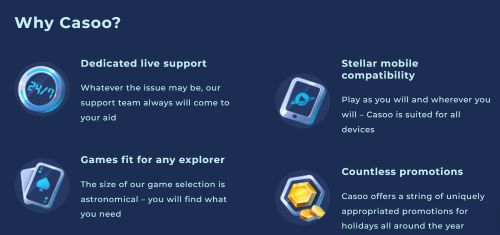 Why choose Casoo casino
