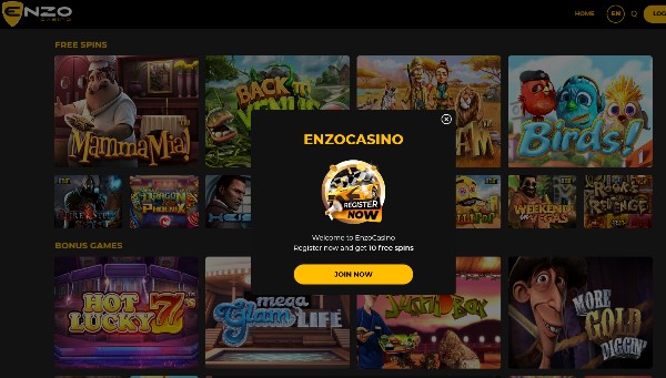 enzo casino bonus