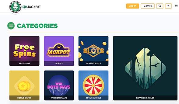 Sir Jackpot casino bonuses