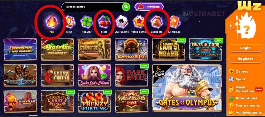 wazamba casino popularity