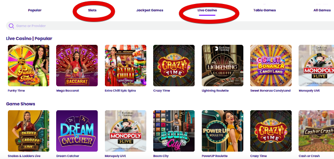 wildz casino popularity
