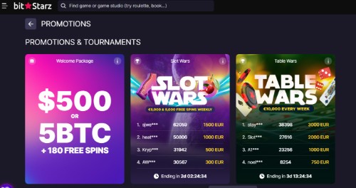 bitstarz casino promotions