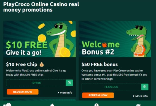 playcroco casino promotions