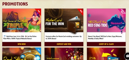 red stag casino promotions