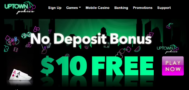 uptown pokies no deposit bonus