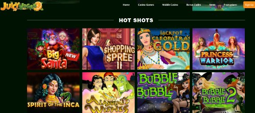 juicy vegas casino games