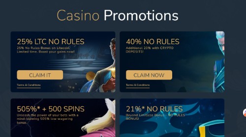 limitless casino promotions