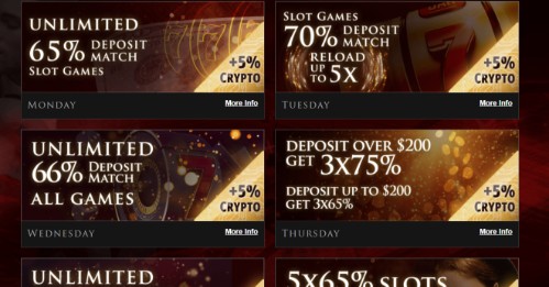 lucky red casino bonuses