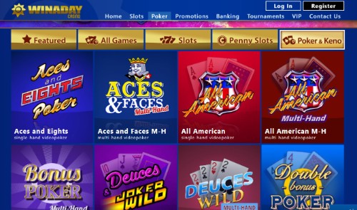 winaday casino games