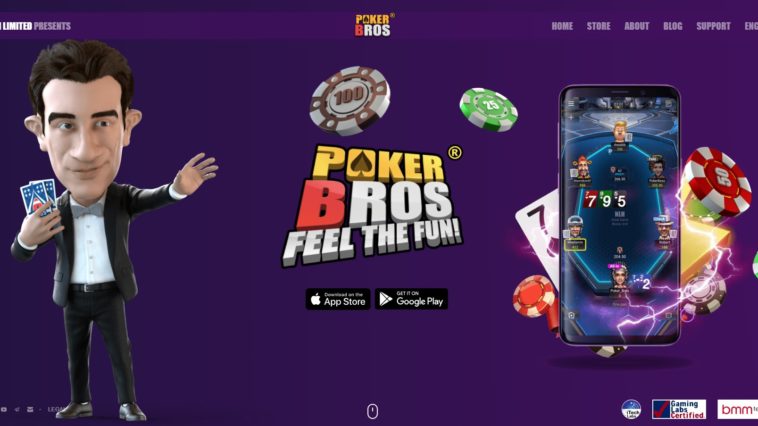 PokerBros front webpage